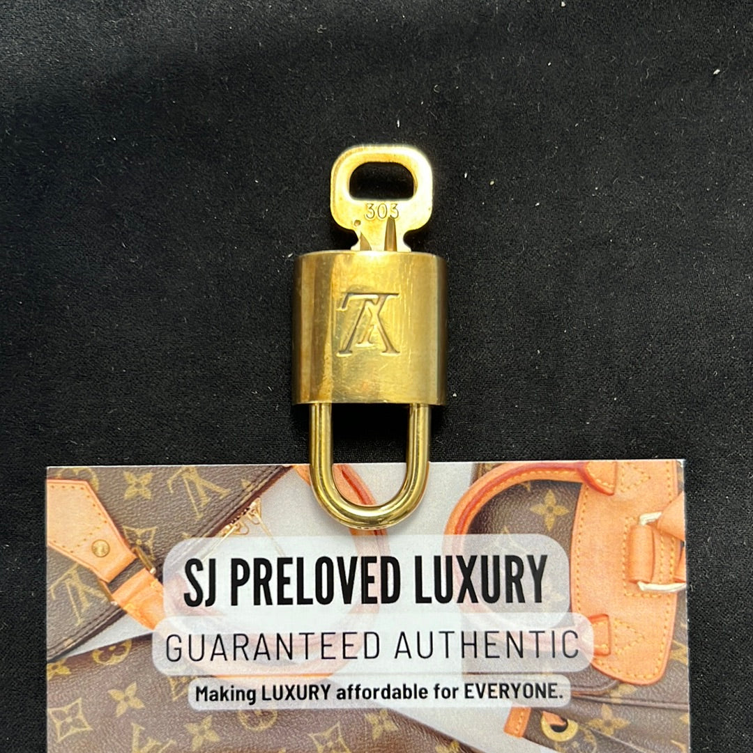 Authentic Louis Vuitton Lock And Key